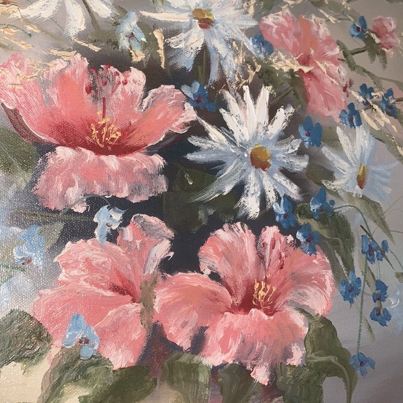 Original Florida artist oil painting by Biwmann - Picture 4 of 9